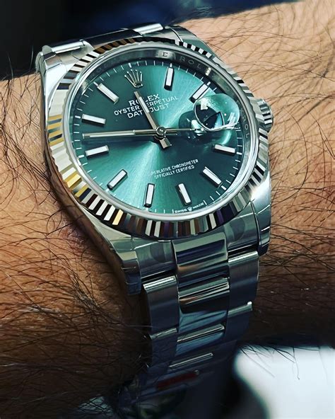 rolex 126234 green|Rolex model 126234.